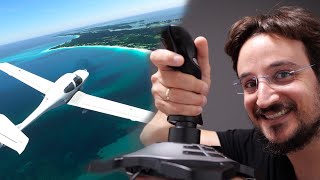 Logitech Extreme 3D PRO with Flight Simulator 2020 Review [upl. by Yelnoc]