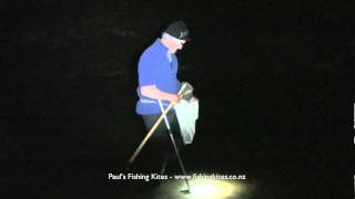 Flounder Gigging Spearing With The Best Flounder Gigging Lights [upl. by Akenahc255]