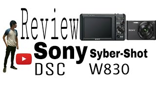 Review Sony DSC SyberShot W830 [upl. by Akeme500]