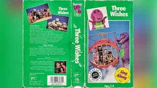 Barney  Three Wishes 19911992 VHS Full in HD [upl. by Laks]