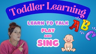 Toddler amp Baby Learning With Miss Katie  Learn To Talk Play  Nursery Rhymes [upl. by Sofie879]