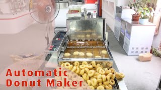 Automatic Donut Maker Machine  Donuts Frying Molding Machine [upl. by Koo]