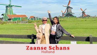 ZAANSE SCHANS IN 13 MINUTES  HOLLAND THE NETHERLANDS 🇳🇱 [upl. by Anawk]