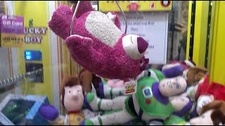 LOTSO TOY STORY 3 WIN A CLAW MACHINE VIDEO 5 YEARS IN THE MAKING [upl. by Noiroc]