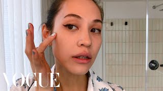 Kiko Mizuhara’s Guide to Flawless Skin and the Perfect Cat Eye  Beauty Secrets  Vogue [upl. by Ajani]