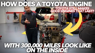 How Does a Toyota Engine with 300000 Miles Look Like On The Inside [upl. by Calvano833]