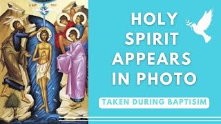 102HOLY SPIRIT 🕊️ APPEARS IN PHOTO taken during Baptism [upl. by Melborn284]