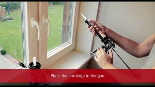 How to fill gaps around the window DIY [upl. by Hsaka386]