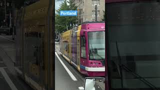 Driving through downtown Portland  Oregonportlandoregon [upl. by Fanchette]