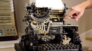 Teletype Model 19 Part 2 Baudot Teletype Intro and Demo [upl. by Aneis]