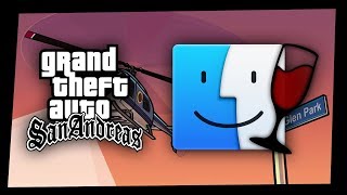 Official GTA San Andreas for Mac OS X vs Wine 45 on Mac OS X [upl. by Cortie]