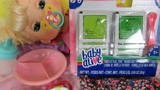 BABY ALIVE REAL SURPRISES Doll Feeding and Changing Video [upl. by Eidnam31]