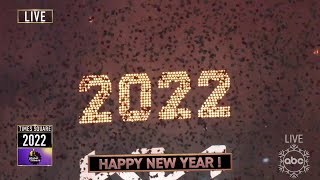 The 2022 New Years Countdown from New York City [upl. by Neelyk]