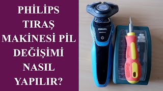 Philips Tıraş Makinesi Batarya Değişimi [upl. by Merola]