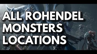 All Rohendel Monsters Locations for Adventurers Tome  Lost Ark [upl. by Zetnom]