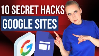 10 SECRET Google Sites Tips and Tricks You Need to Know 😲 [upl. by Niffirg370]