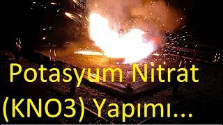 Potasyum Nitrat Yapımı [upl. by Werd]