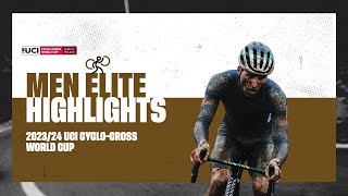 Dublin  Men Elite Highlights  202324 UCI Cyclocross World Cup [upl. by Enineg]