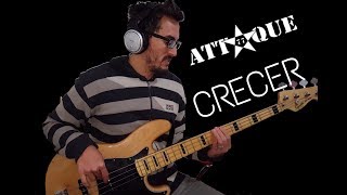 Attaque 77 crecer cover bajo [upl. by Anilasor]