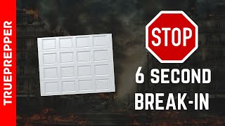 How to STOP the 6 Second BreakIn Garage Door Vulnerability [upl. by Dorreg]