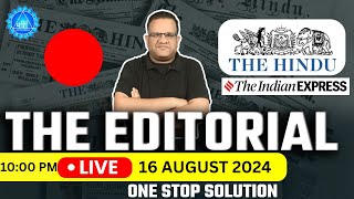 UPSC CSE 2024  The Hindu Editorial Analysis by Ashirwad Sir  16 August 2024  IAS Mantra [upl. by Demetria]