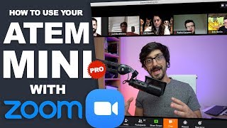 Using ATEM Mini PRO with ZOOM  Full setup  Tips for better quality [upl. by Sigrid1]