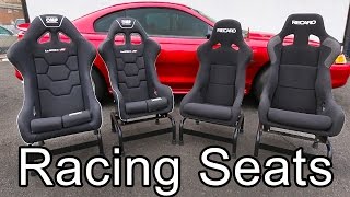 Racing Seats How to Pick Out the Best Seats for your Car [upl. by Sllew]