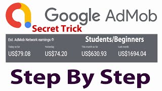 How to EARN MONEY 🤑 with Google Admob ads 2024 100 a Day [upl. by Kingston]