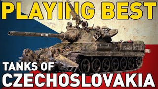 Playing the BEST Czechoslovakian tanks in World of Tanks [upl. by Nerreg921]