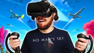 No Mans Sky Beyond In Virtual Reality On Valve Index [upl. by Llevart]