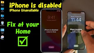 Unlock iPhone How to Fix iPhone is Disabled Connect to iTunes Error in Minutes [upl. by Aniz77]