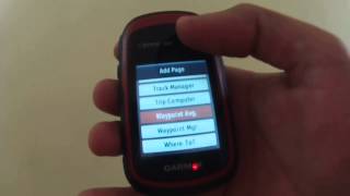 Garmin etrex 20 How to disable joystick [upl. by Assirual979]