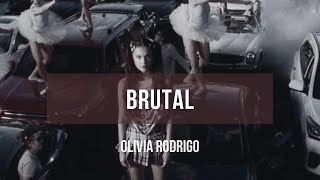 Olivia Rodrigo  brutal  Lyrics [upl. by Naes]