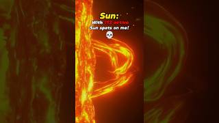 Strongest Solar storm Vs Earth shorts space sun edits universe [upl. by Widera]