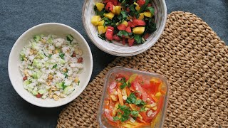 Sattvic Salad Recipes [upl. by Enileqcaj]