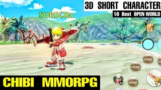 Top 10 MMORPG CHIBI 3D Short Character Games Graphic Like Ragnarok and Luna for Android amp iOS [upl. by Septima]