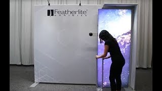 Radiant Portable Backlit Trade Show Exhibit Setup [upl. by Euginom]