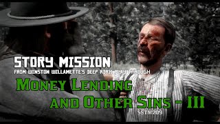 Money Lending and Other Sins  III Thomas Downes gold medal  Story Mission RDRII [upl. by Nairehs]