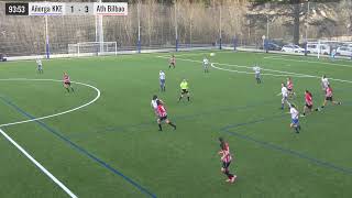 20250201 Añorga KKE VS Athletic Club C [upl. by Llesram]