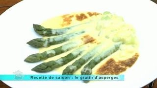 Recette de saison  le gratin dasperge [upl. by Rajewski]