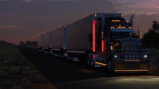 Kenworth T909 Road Train  ATS [upl. by Chita620]