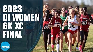 2023 NCAA DI womens NCAA cross country championship  FULL RACE [upl. by Seana405]