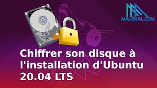 LUKS  comment chiffrer un disque sur Ubuntu 2004 LTS [upl. by Nahem]