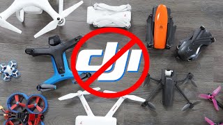 Top 10 Drones NOT made by DJI  Autel Skydio Xiaomi MJX BetaFPV  Who is 1 [upl. by Calypso]