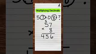 Multiplying Decimals  Math with Mr J Shorts [upl. by Anneis]