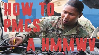 How to PMCS a HUMVEE with the South Carolina National Guard SCGuard [upl. by Latsirhc]