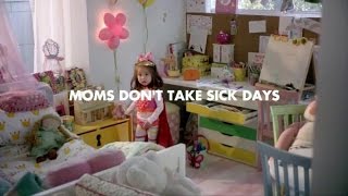 TV Commercial Spot  Cold amp Flu Relief  Moms Dont Take Sick Days [upl. by Gerrilee]