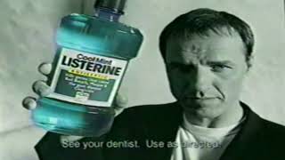 Retro Cool Mint Listerine Mouth Wash Commercial 1997 The Spaces Between [upl. by Redman]