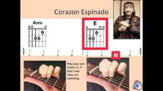 Corazon Espinado  Moving Chord Chart [upl. by Dud]