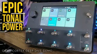 EPIC TONAL POWER  Neural DSP Quad Cortex Deep Dive Demo  TOM QUAYLE [upl. by Elianora986]